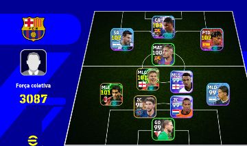 MELHOR CONTA EFOOTBALL MOBILE - YAMAL/MESSI/RASHFORD