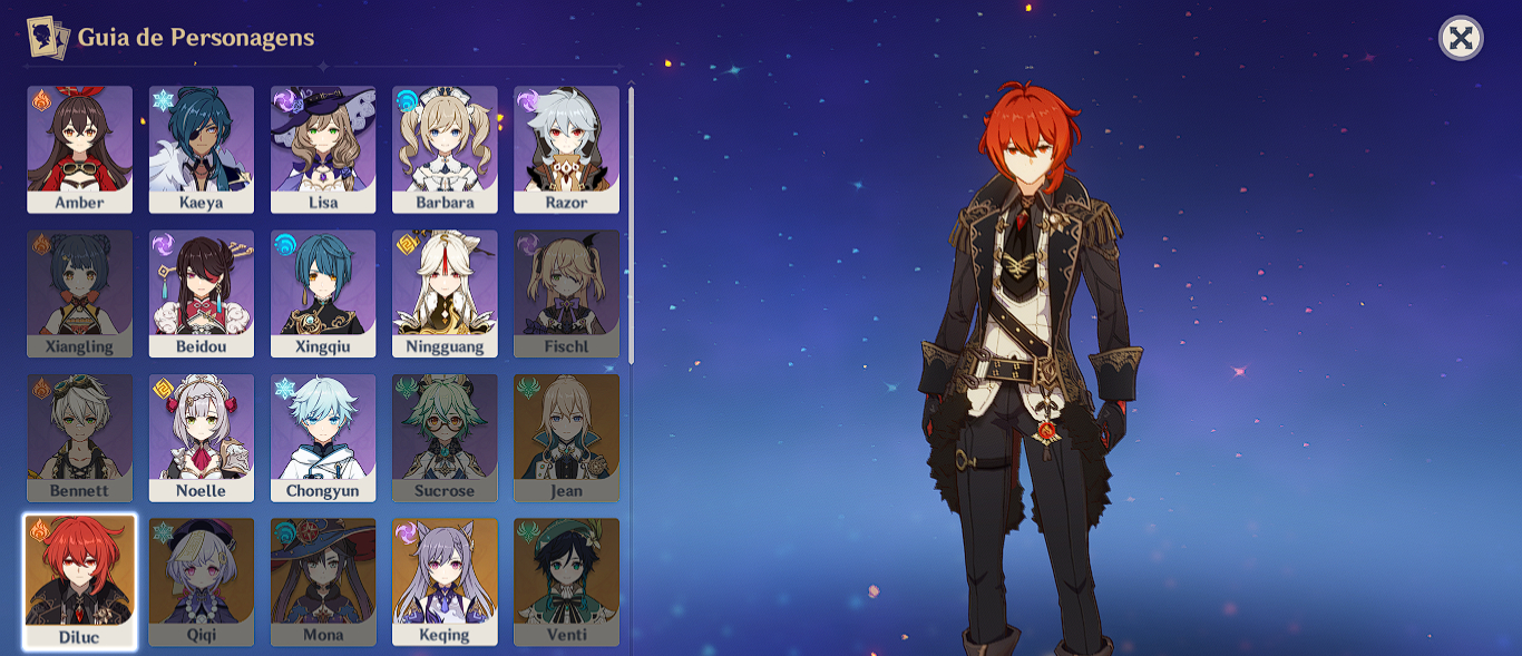 Conta com Yoimiya e arma assinatura + 2 t5 e o xingqiu