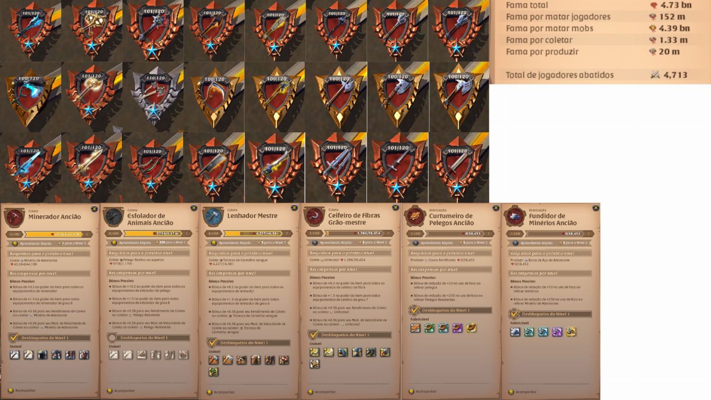 Albion Online Conta ENDGAME | Alto Spec | 4.7Bn