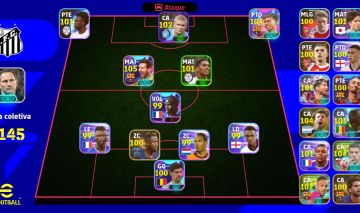 Conta completa de eFootball (2 peck do Messi e do lamine yamal