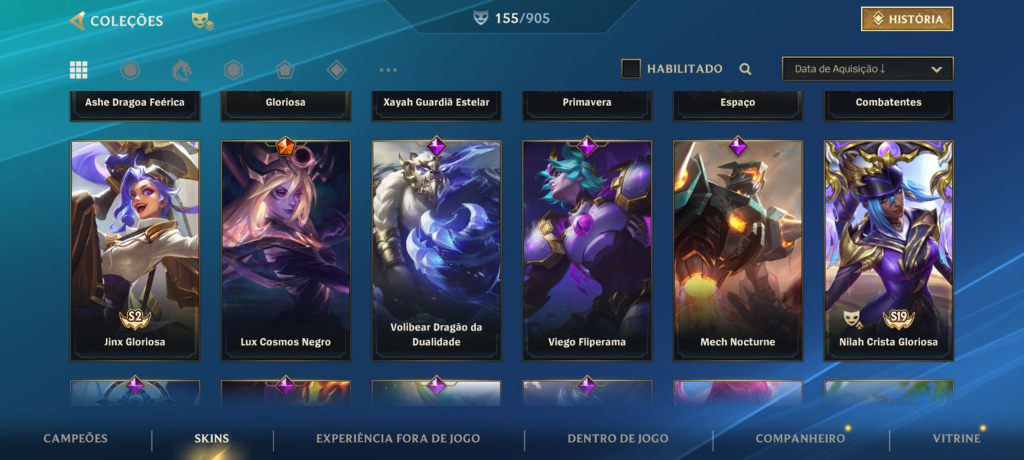 Conta de wild rift