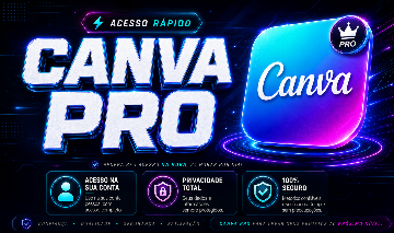 CANVA PRO 30 DIAS DIRETAMENTE NA SUA CONTA