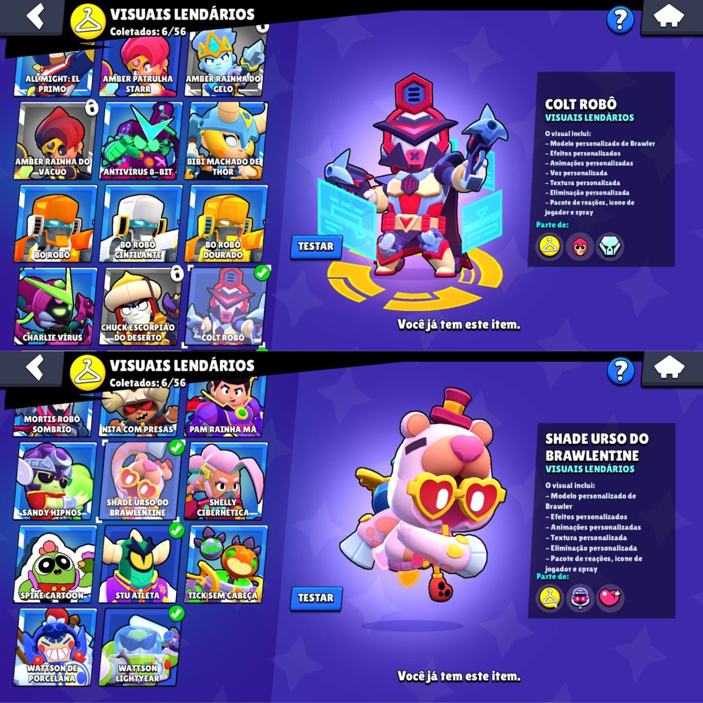 CONTA DE BRAWL STARS | 29K DE TROFEUS | 85 BRAWLERS + KAZE