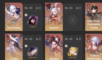 Honkai Star Rail Sparxie, Sparkle, Yao Guang, Dalia, etc