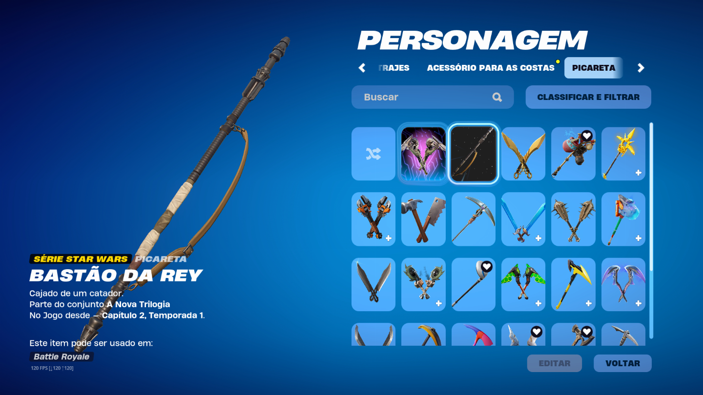CONTA FORNITE COM TRAVIS SCOTT+BUNDLE BORDELANDS+INVERSA NEO (VALOR NEGOCIAVEL)