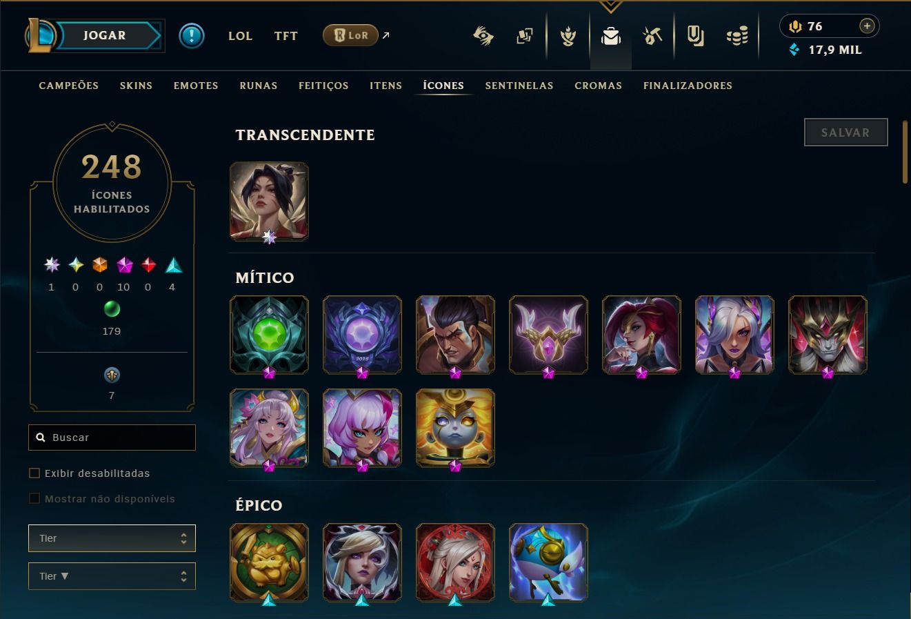 CONTA LOL FULL ACESSO CONTA RARA MAIN KATARINA TODAS AS SKINS DE KAT 275 SKINS!