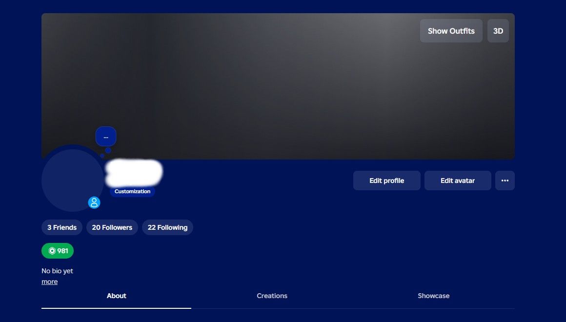 CONTA ROBLOX OG | 10/05/2010 | 980 RAP