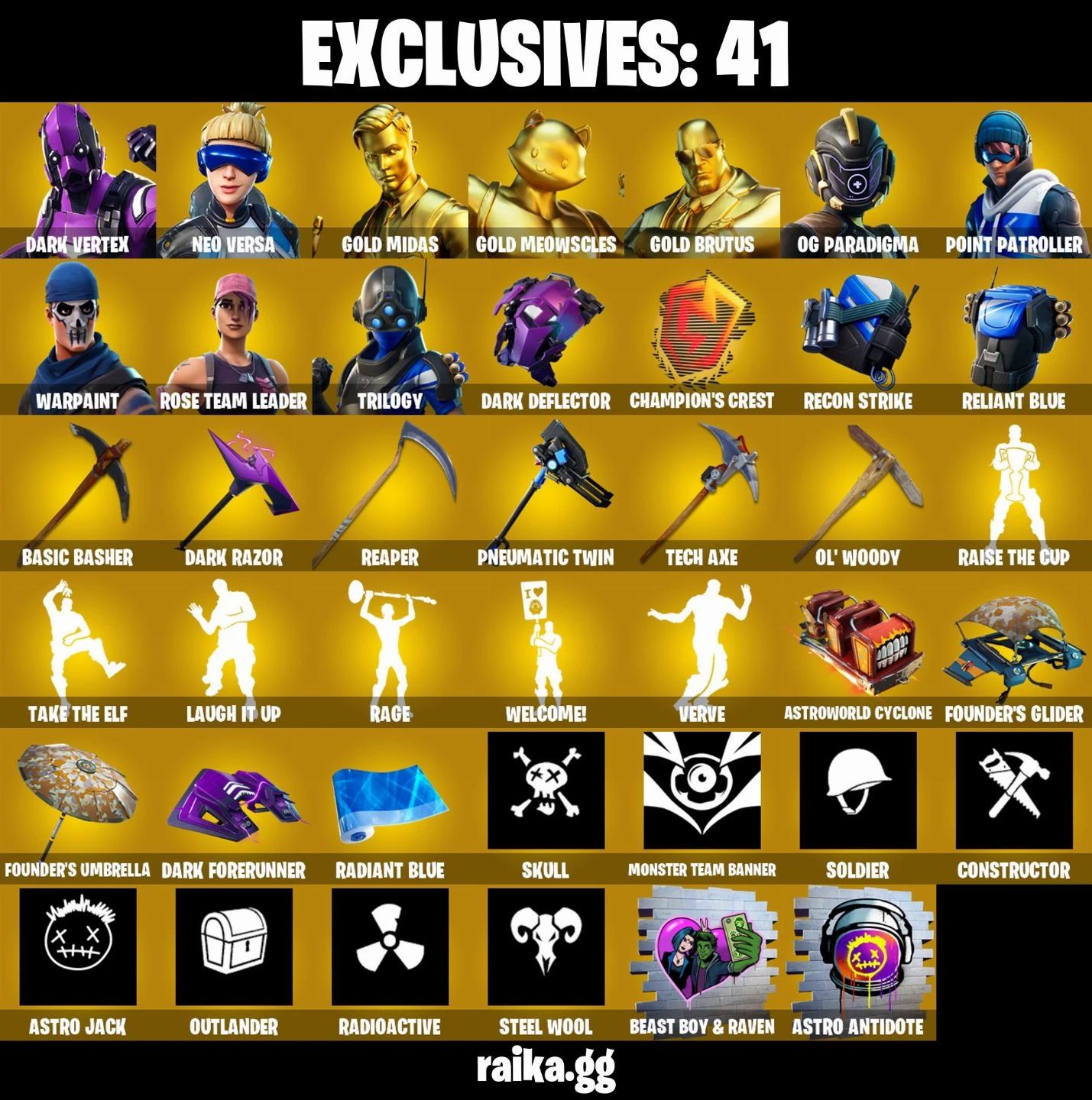 Conta Fortnite 193 Skins Dark Vertex + Og Stw + Tryhard + Lara Croft