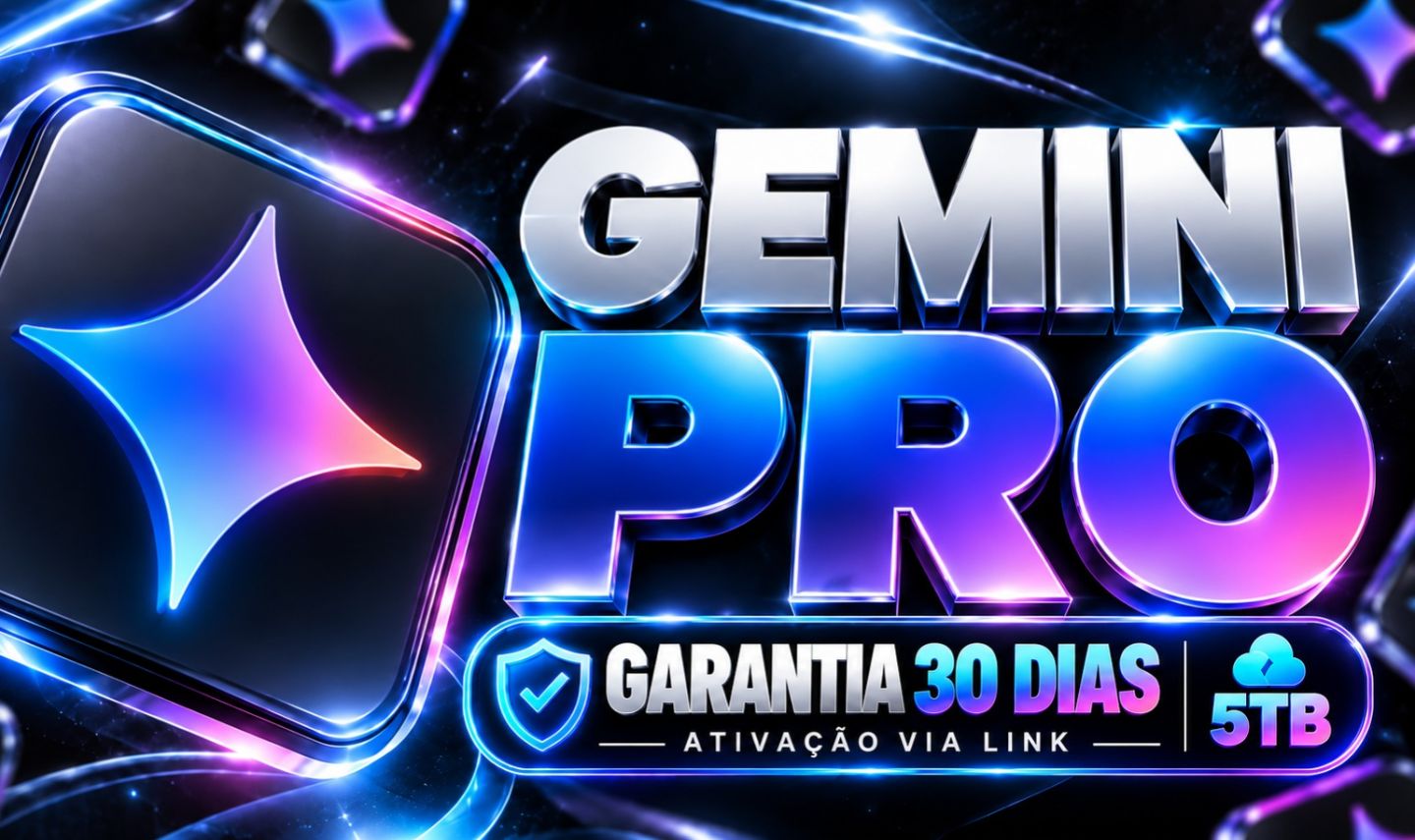 GEMINI PRO | 5TB + 5 CONVITES | VIA LINK