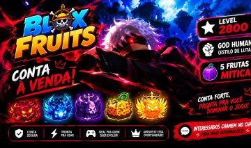CONTAS BLOX FRUIT CONTA BARATA PARA INICIANTES (parei de jogar)