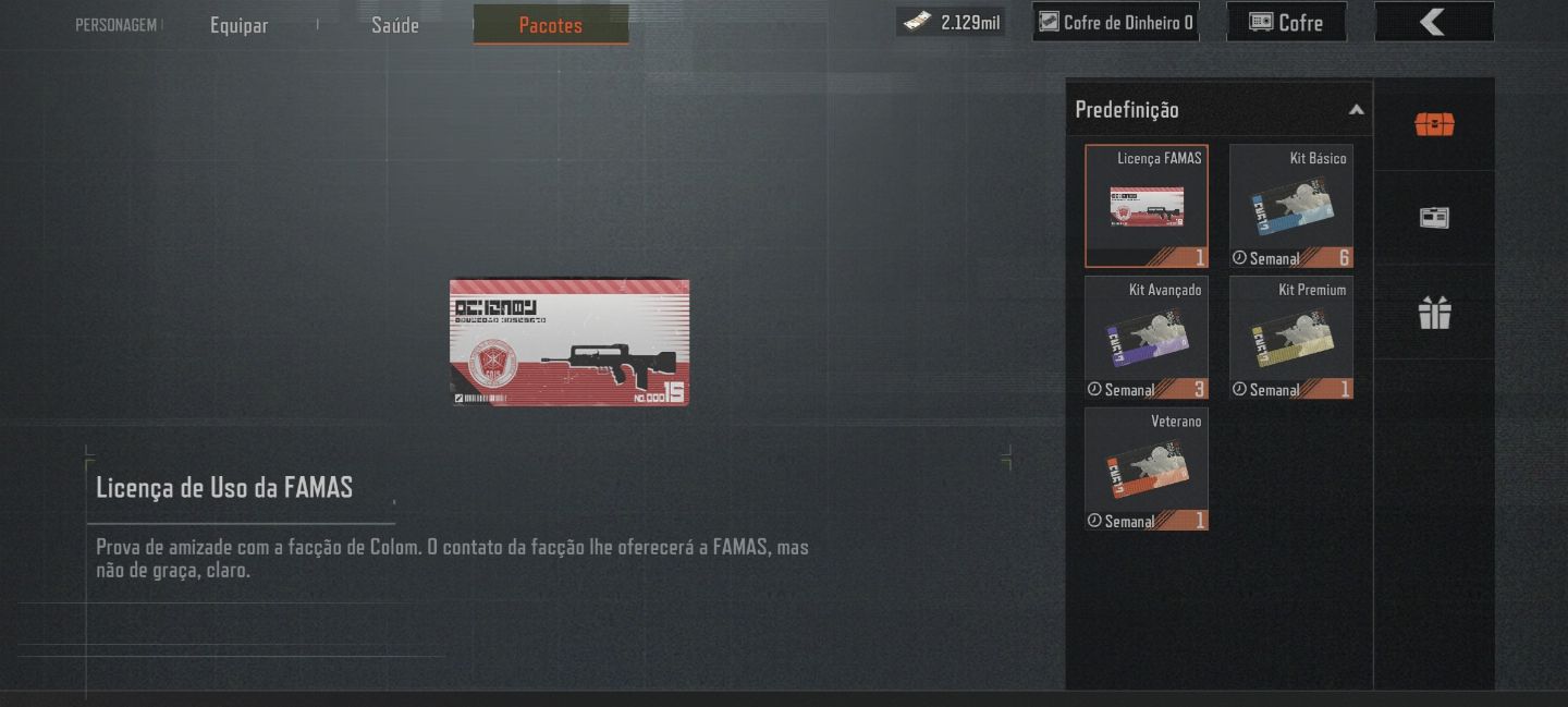 [Super Desconto] Conta Arena Breakout mob veterana (7 Milhões de Armazém)