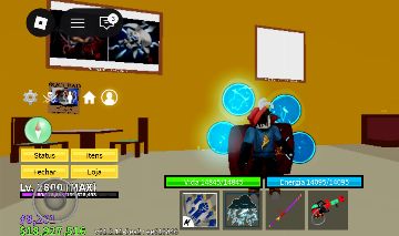 Conta de blox fruits level max com relâmpago ingerida, yama e 2 frutas míticas