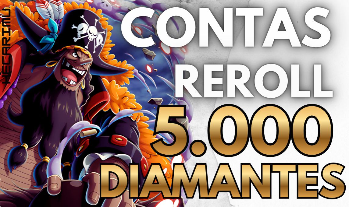ENTREGA AUTOMÁTICA - Contas Reroll One Piece Bounty Rush - [Global]