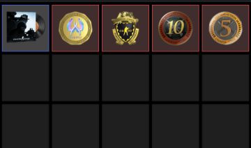 CONTA CS2 4 MEDALHAS + 16 ANOS DE SERVIÇO