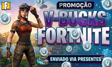 V-BUCKS POR PRESENTES / COMPRE V-BUCKS MAIS BARATOS / PROMOÇÃO!