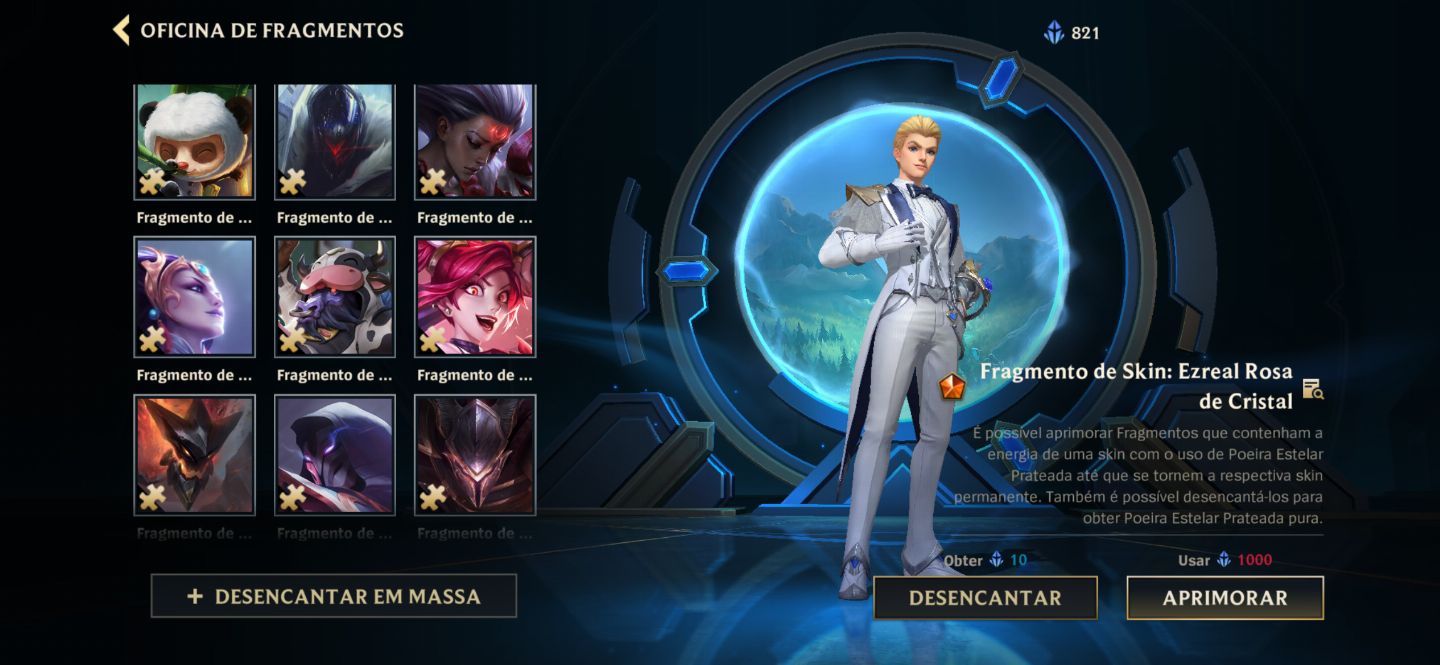 CONTA WILD RIFT -90 SKINS|4 PRESTÍGIO/PRIMOROSA|JARVAN IV MÍTICO | ELITE COLEÇÃO
