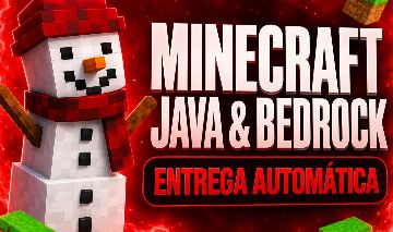 MINECRAFT ORIGINAL FULL ACESSO (JAVA & BEDROCK) + BRINDES | ENTREGA AUTOMÁTICA