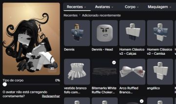 CONTA ROBLOX FEMININA COM ITENS MASCULINOS