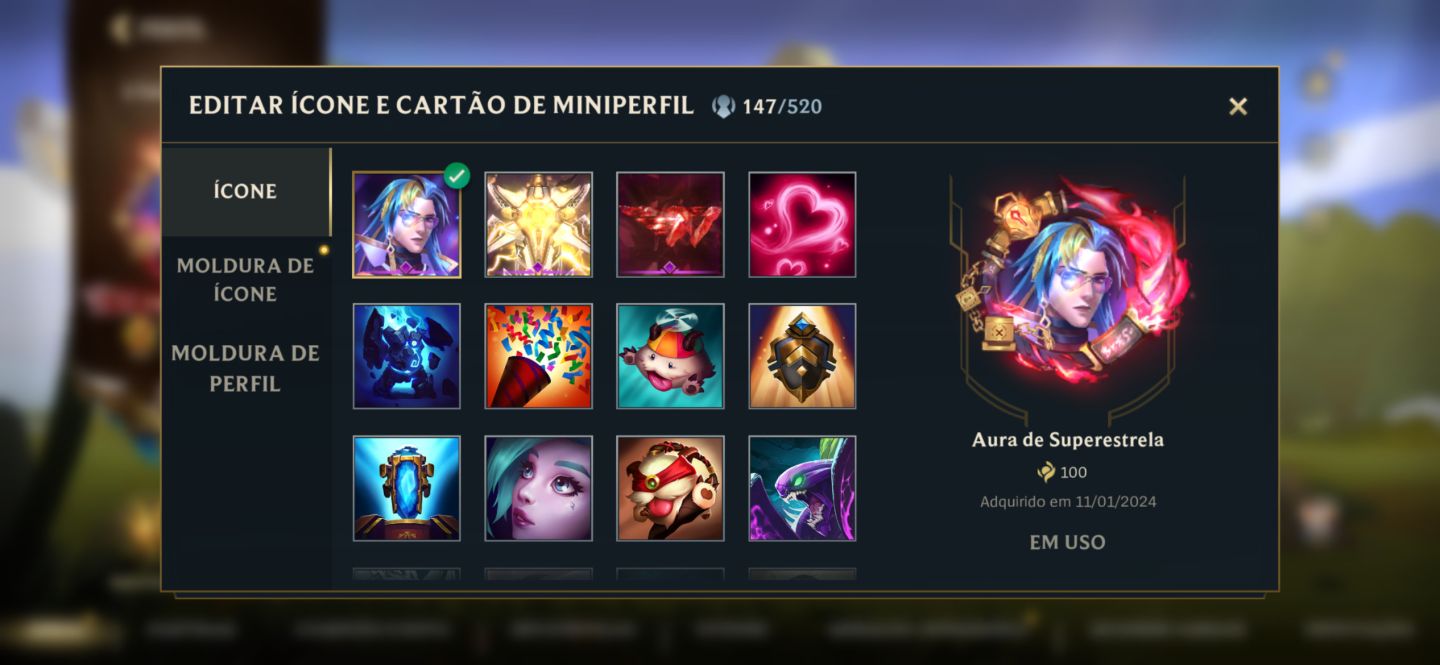 CONTA WILD RIFT DESAPEGO| 251 SKINS | 50K COLEÇÃO | MÍTICAS + PRESTÍGIO + SKINS