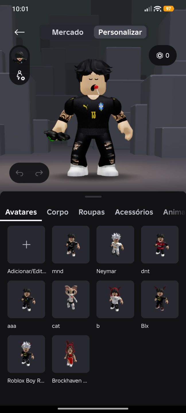 Conta Roblox Blox fruits, Brookhaven, Fruit BATTLE ground e vários outros jogos