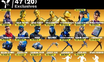 Conta fortnite com glow e pode rir e emote do travis