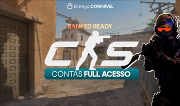 Conta CS 2 - No prime (sem prime) Rank ready, FaceIT Ready