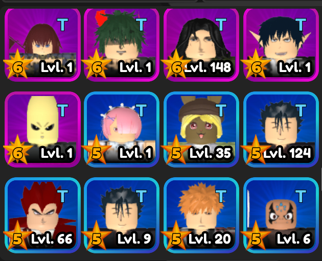 [PROMOÇÃO!] Personagens para trade. ALL STAR TOWER DEFENSE