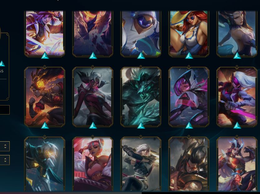 CONTA NIVEL 407 COM 141 SKINS