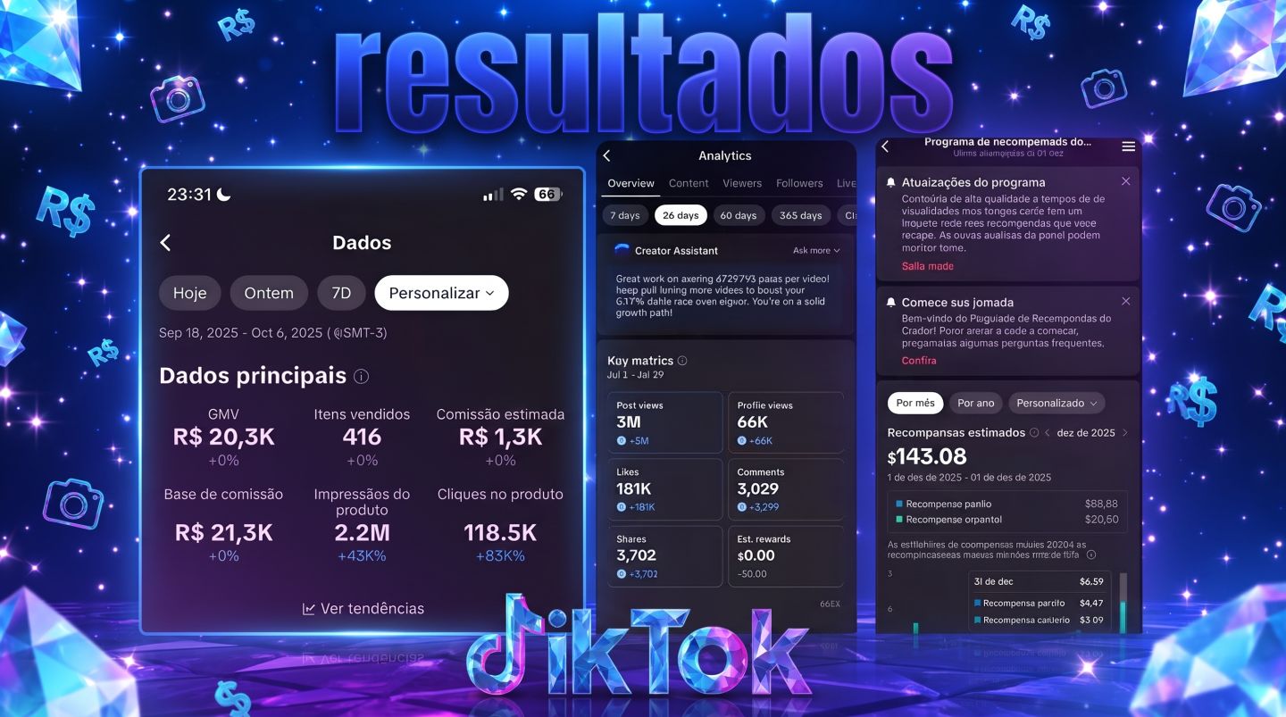 CONTAS TIKTOK +11K SEM DOCUMENTO VERIFICADO
