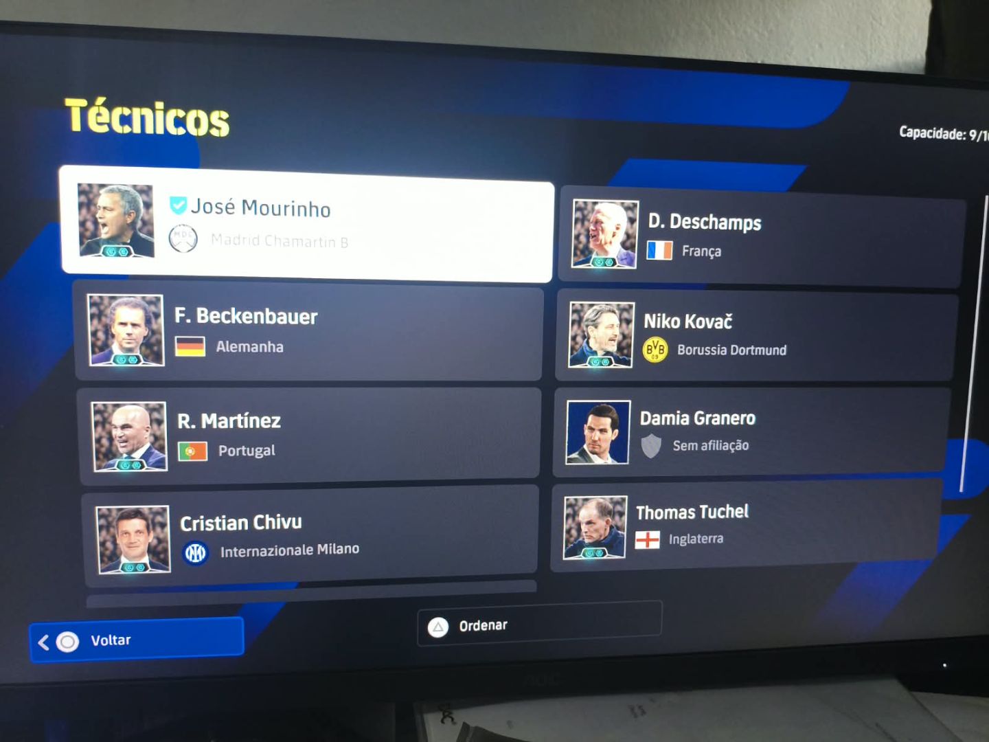 Conta de efootball para console