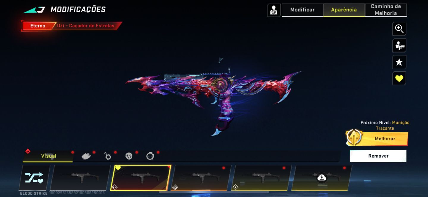 CONTA BLOOD STRIKE SKIN COM SKIN ETERNAS FOICE ROXA BUTTERFLY E ETC