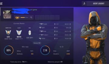Conta smurf elite (sem skins)