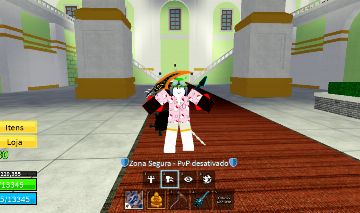 CONTA DE BLOX FRUITS MUITO BOA/ MINK V4!!!!!