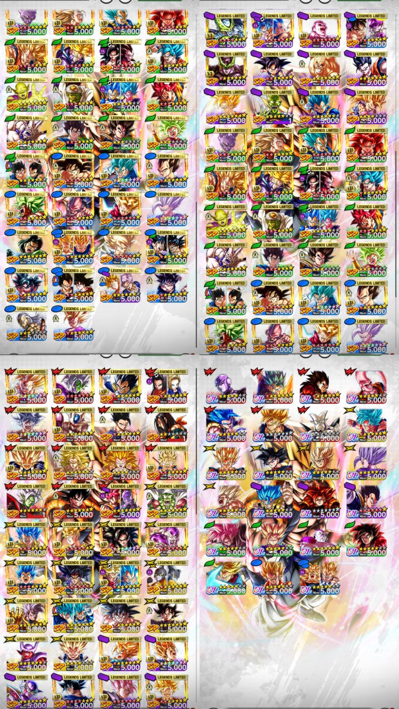 Conta Dragon ball Legends