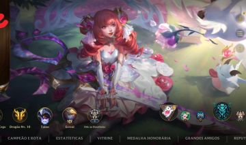 Conta Wild Rift skins de eventos