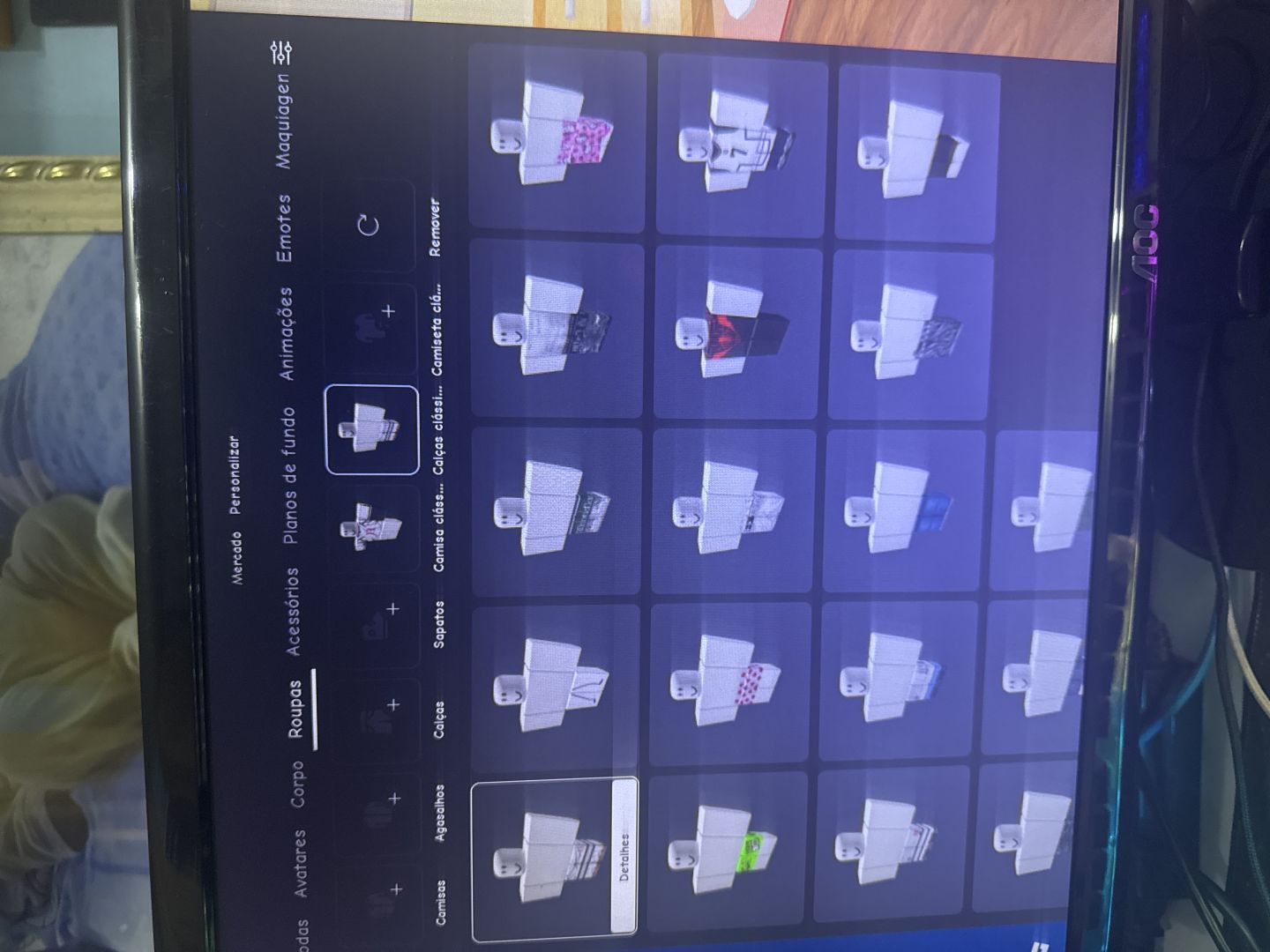 Conta Roblox (Azure Latch, Skins e Basketball Zero)