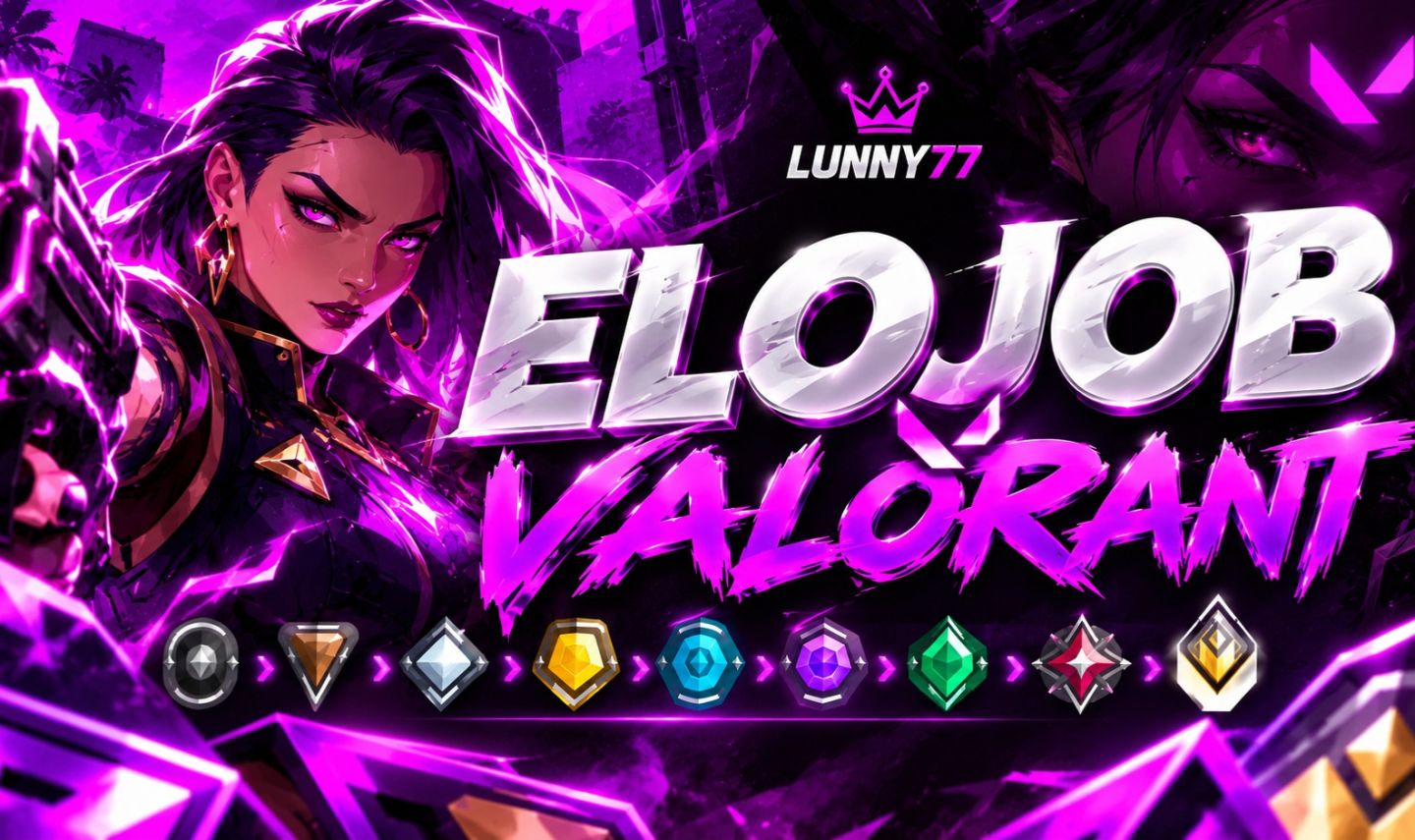 ELOJOB VALORANT | RÁPIDO E SEGURO | MELHOR CUSTO-BENEFÍCIO