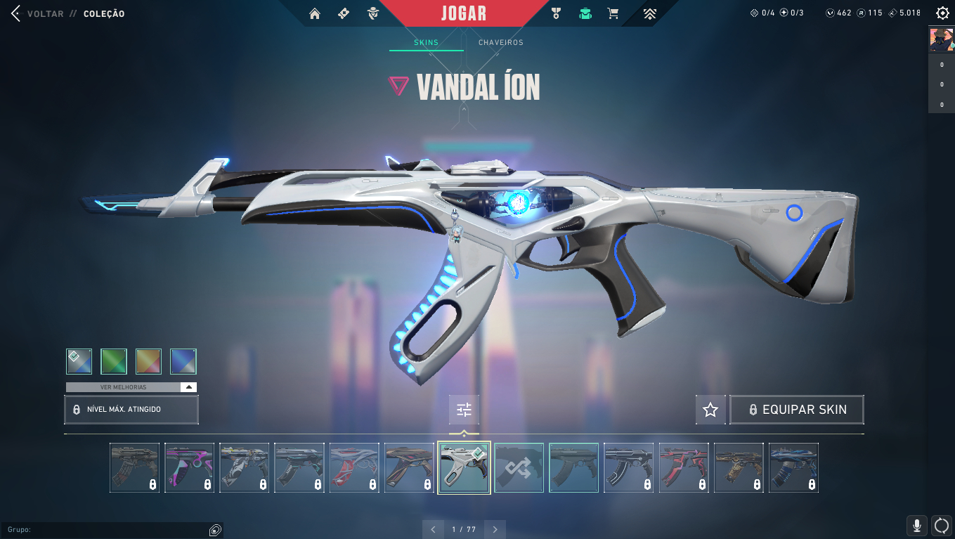 CONTA COM VANDAL ÍON FULL ACESSO