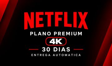 Netflix 30dias Plano Premium 4k