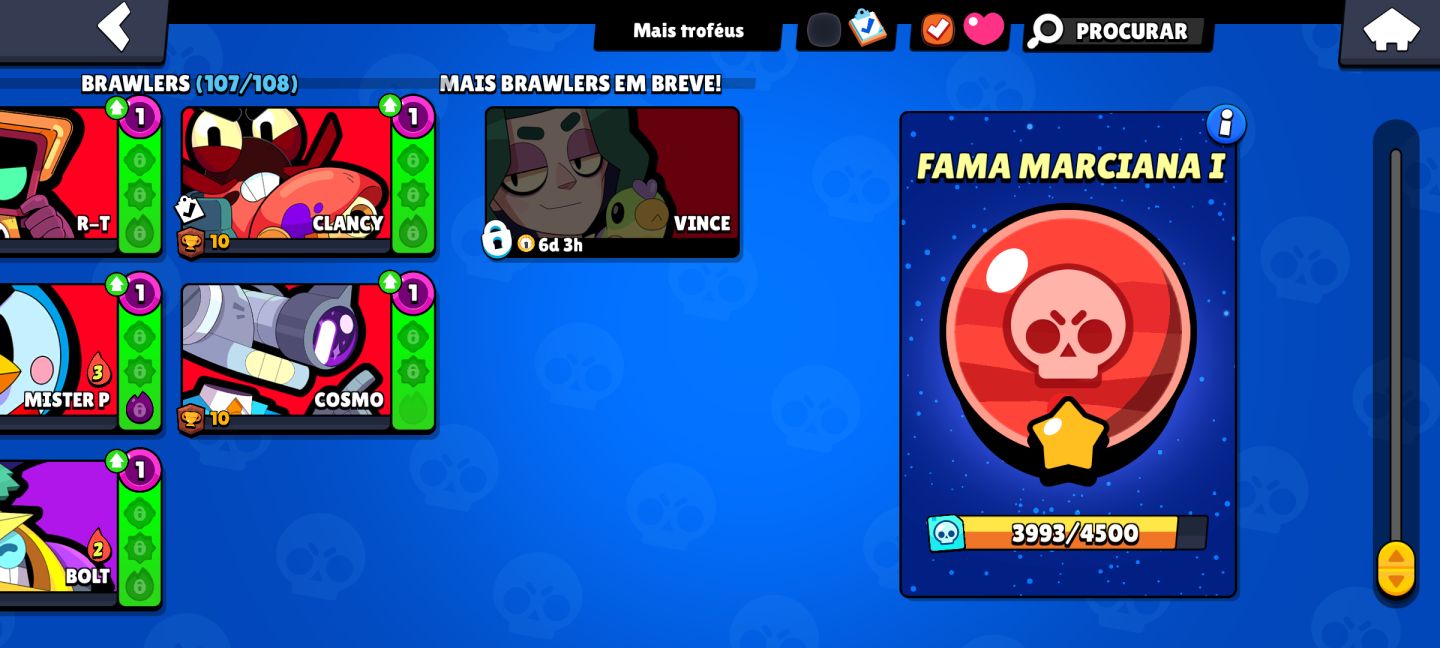 Conta Brawl Stars 26K troféus
