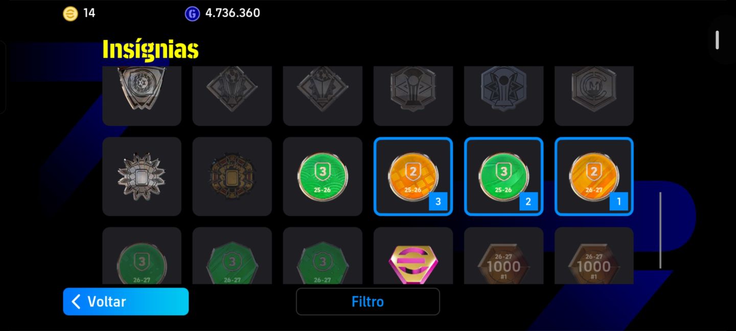 CONTA EFFOTBAL FORÇA COLETIVA 3292 COM MUITOS ÉPICOS BIGTIMES,KONAMI ID!Negocio