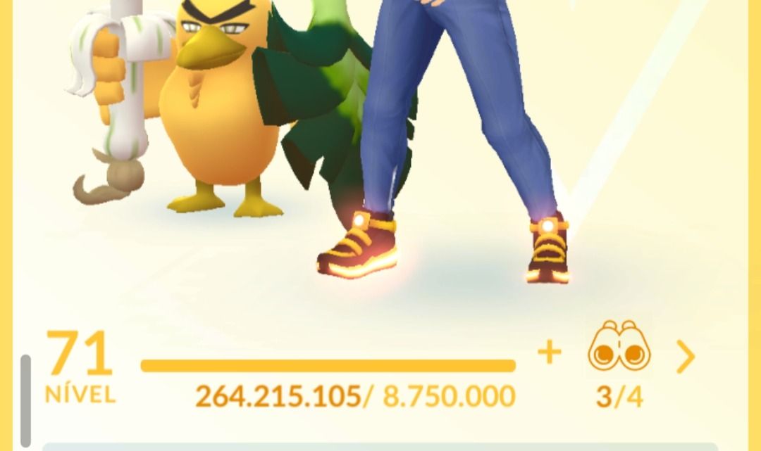 Conta pokémon go lvl 71-80