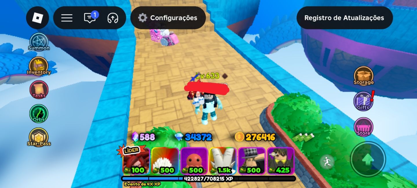 CONTA ALL STAR TOWER DEFENSE LEVEL 633