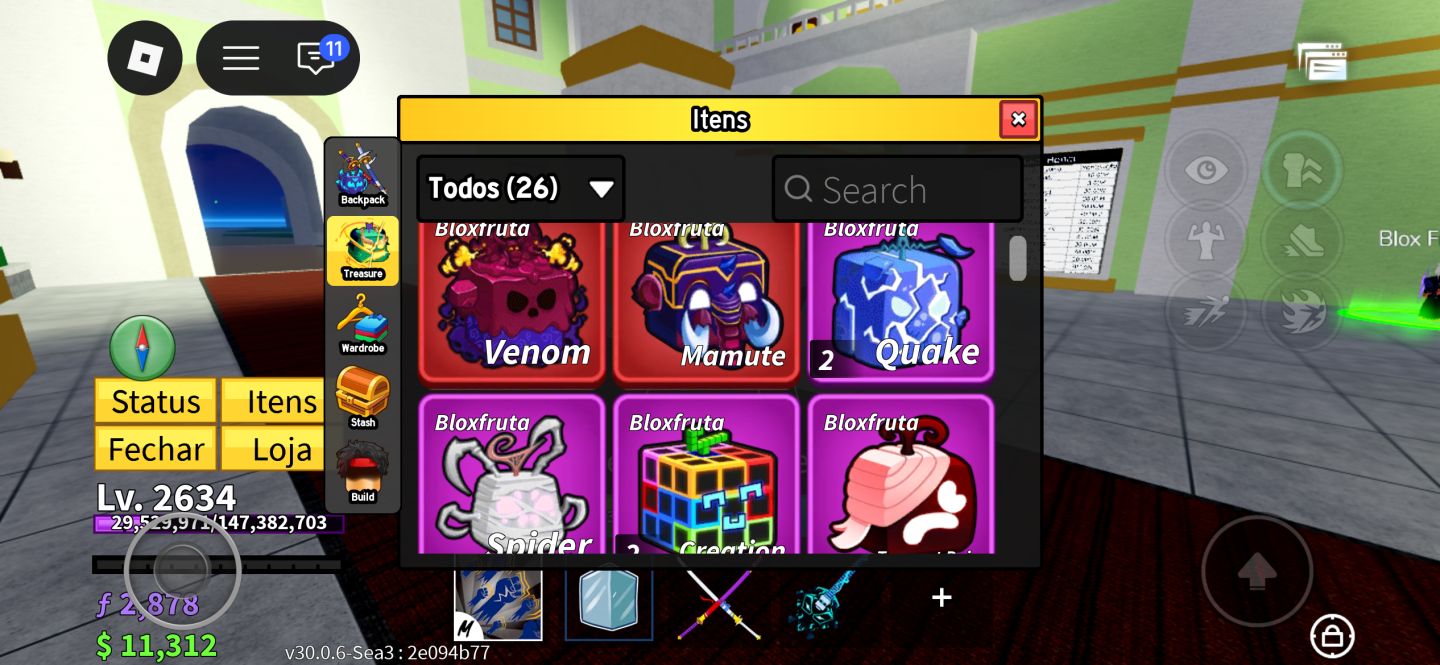 BLOX FRUITS LV 2634 V4 FULL + PERM ICE + CDK TTK + PS99 2 HUGE 90M + MM2 GODLY