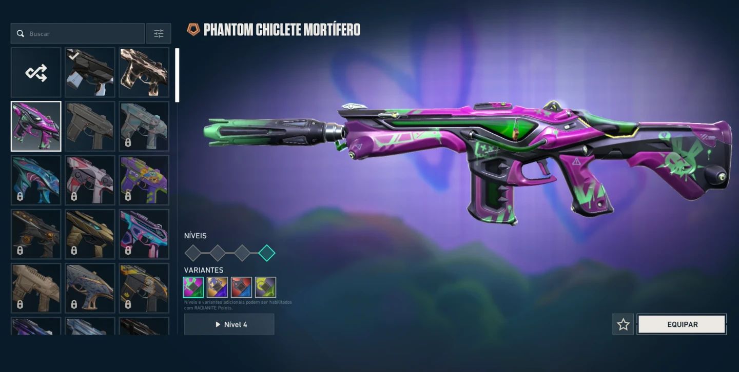 Conta Valorant com Vandal Arcane e banner jinx