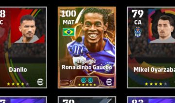 Conta Efootball com Ronaldinho Gaúcho!