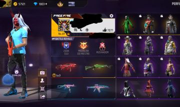 CONTA FREE FIRE NÍVEL 69| +7K LIKES |UMP ATRIBUTADA | 1K+DIAMANTES | ITENS RAROS