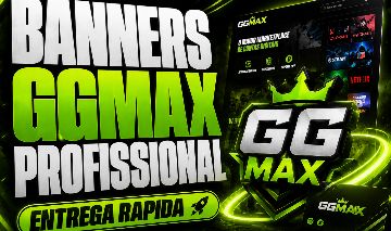 BANNER PROFISSIONAL PARA GGMAX (ENTREGA EM MENOS DE 30 MINUTOS)