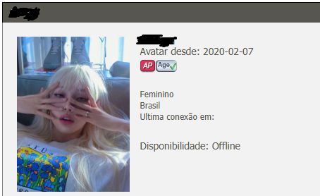 CONTA FEMININA 2020