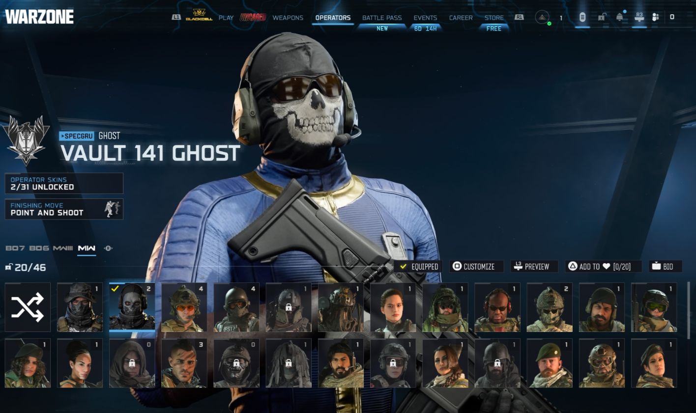 CONTA WARZONE RARA COM FALLOUT PACOTE COMPLETO